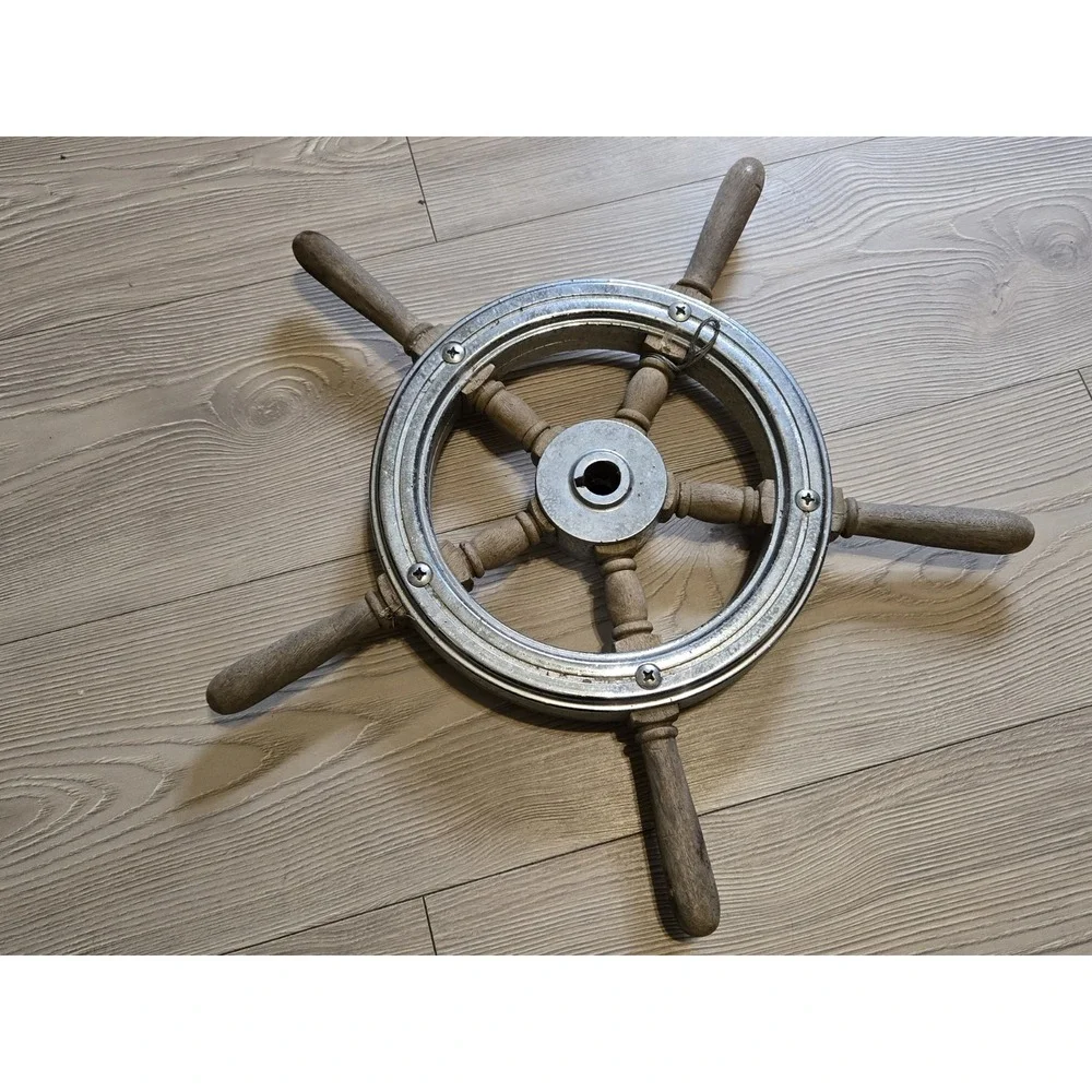 Vtg‎ Lyn-Craft Ship Steering Wheel Helm Lyncraft Boats Part Decoration